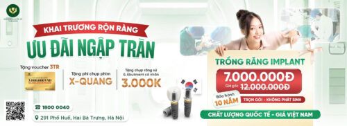 Ưu Đãi Trồng Răng Implant